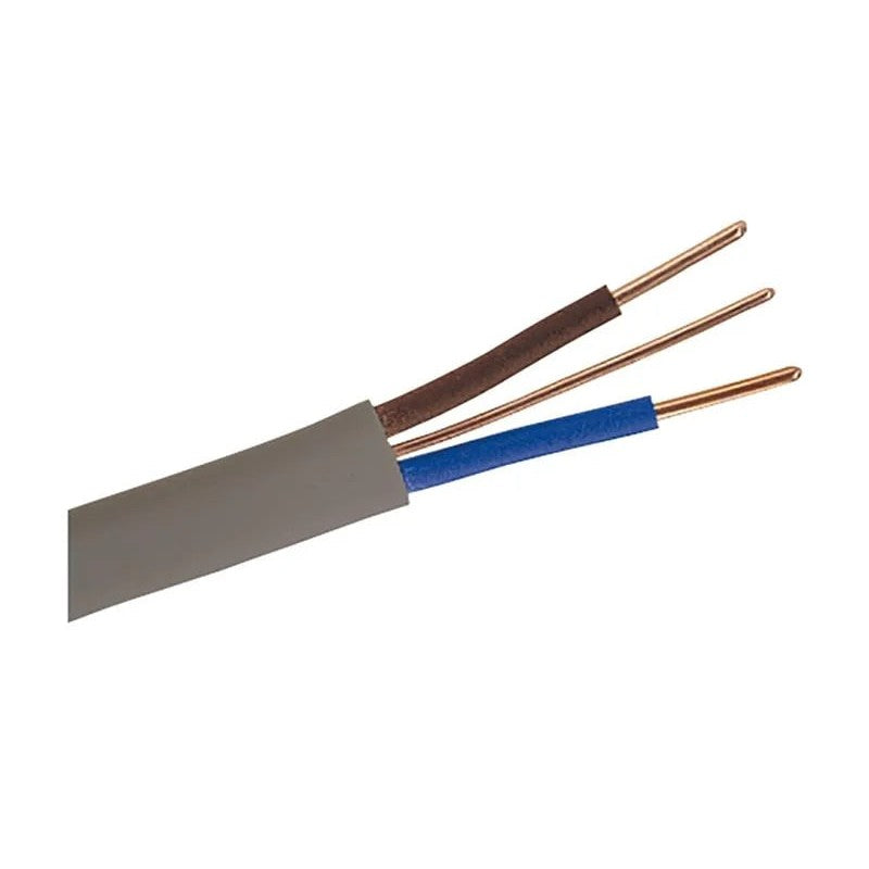 Dencon 6242Y 2.5mm2 Twin & Earth Cable Grey 50m FL32D - FL32D