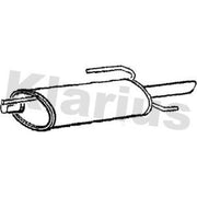 Klarius Box With Tail Pipe Rear GM287E