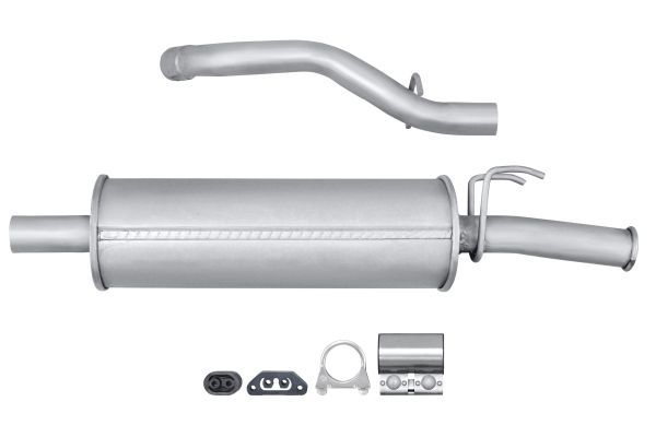 Hella 8LD 366 033-751 Rear Muffler