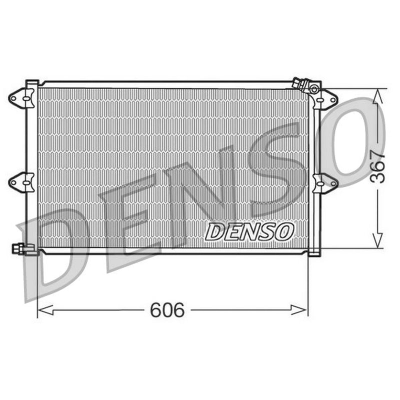 Denso Air Conditioning Condenser DCN27001