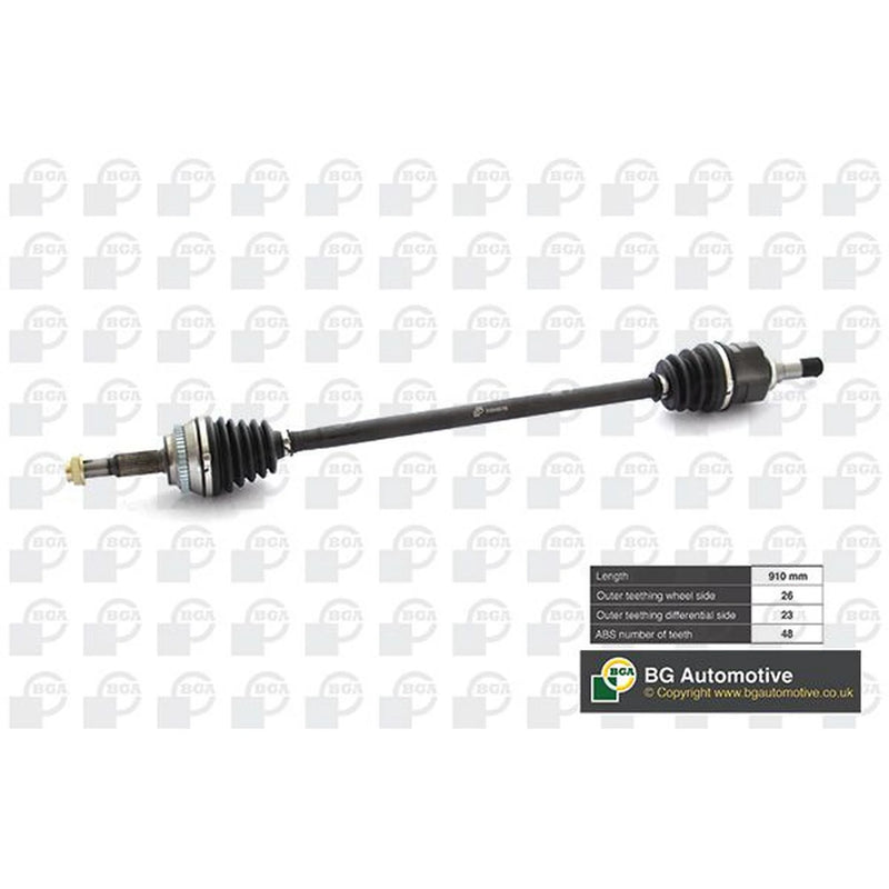 BGA CV Drive Shaft Driveshaft Front Right DS7610R