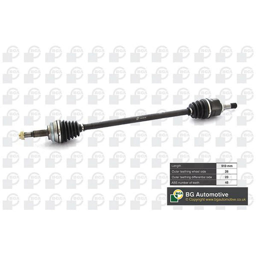 BGA CV Drive Shaft Driveshaft Front Right DS7610R