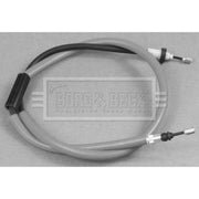 Borg & Beck Handbrake Cable Left Rear BKB2991