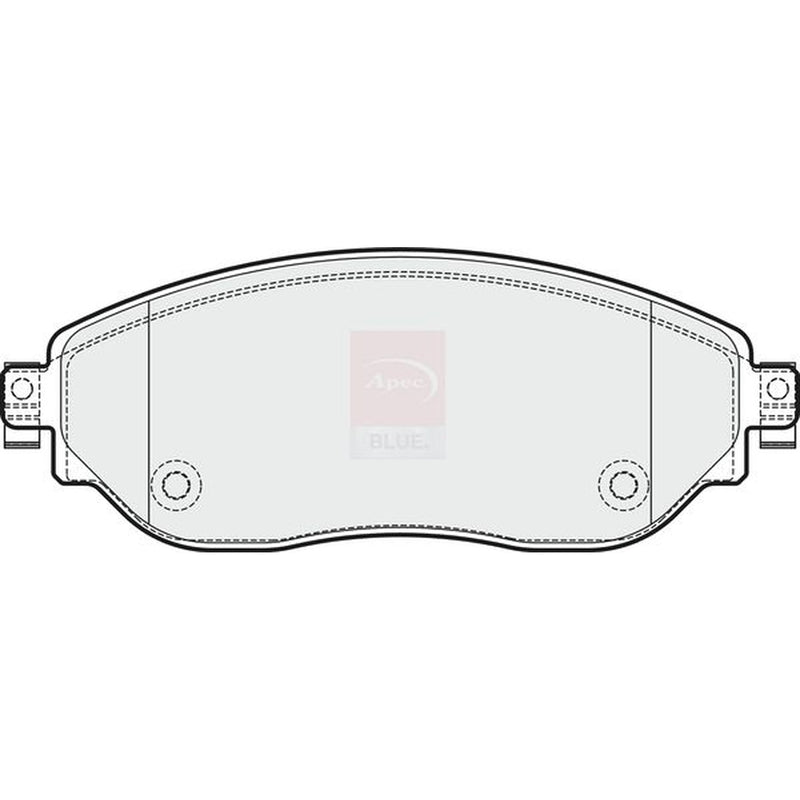 Apec Front Brake Pad Set PD3382