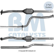 BM Catalysts Homologated Petrol Cat BM90020H