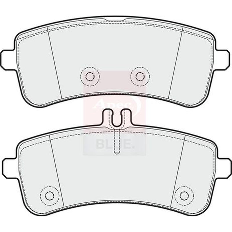 Apec Rear Brake Pad Set PD3859
