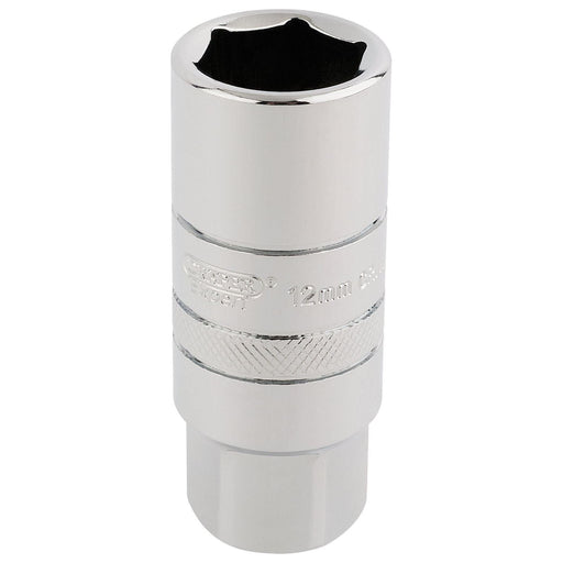 Draper 12mm Thread 6 Point Spark Plug Socket, 3/8" Sq. Dr., 18mm 16773 Draper  - Town Parts