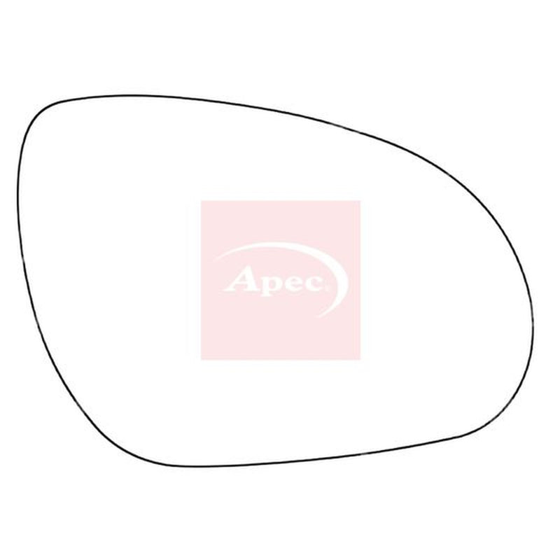 Apec Exterior Wing Mirror Glass Right AMS2136