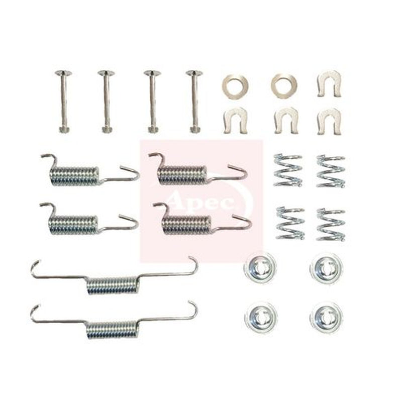 Apec Parking Brake Shoe Accessory Kit Rear KIT971