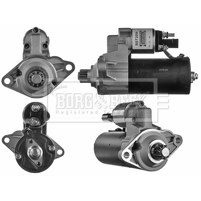 Borg & Beck Starter Motor 12V 1.7kW 10 Teeth BST2004