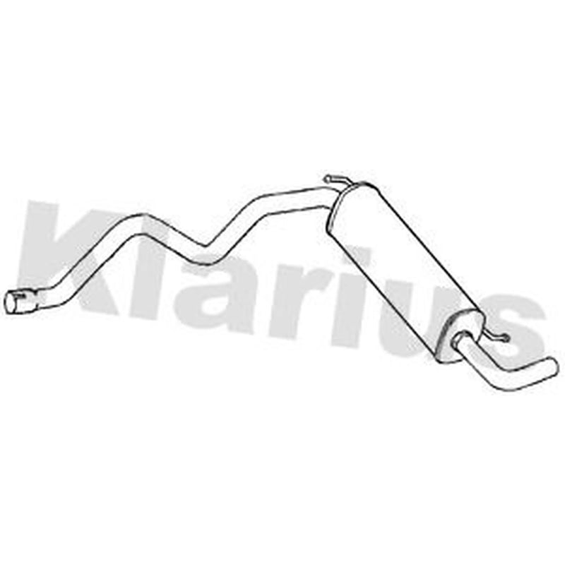 Klarius Box With Tail Pipe Rear BM547Q