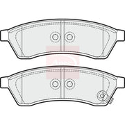 Apec Rear Brake Pad Set PAD1672