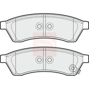 Apec Rear Brake Pad Set PAD1672