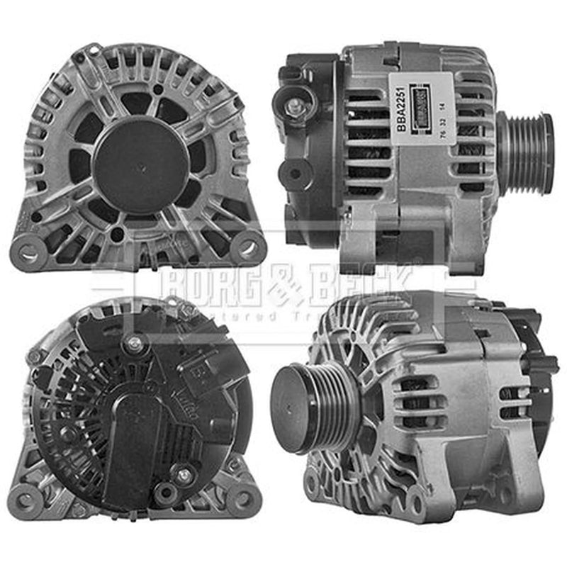 Borg & Beck Car Alternator 12V BBA2251