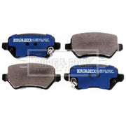 Borg & Beck 4 x Rear Brake Pad Set BBP2609