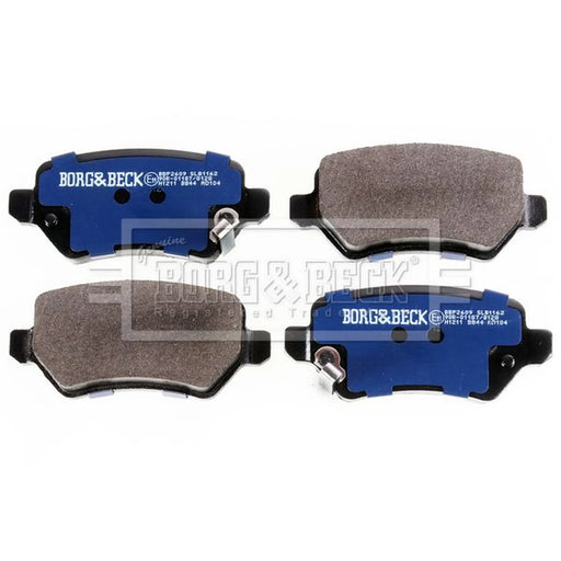 Borg & Beck 4 x Rear Brake Pad Set BBP2609