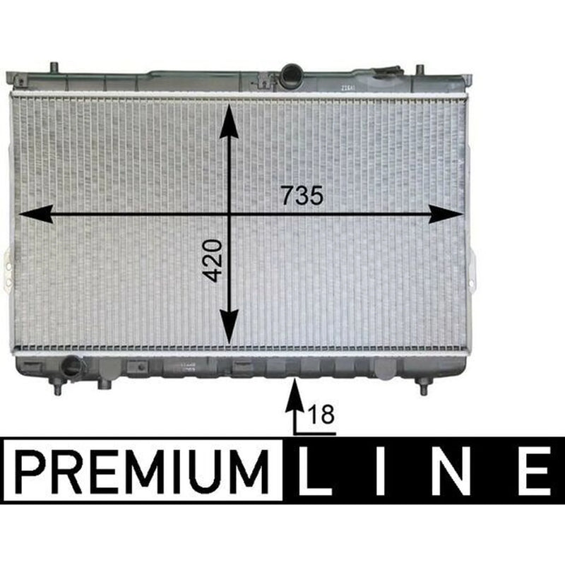Mahle Engine Radiator CR 1299 000P