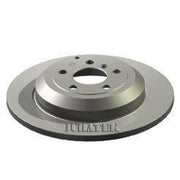 Juratek 2 x Solid Rear Brake Discs MER189