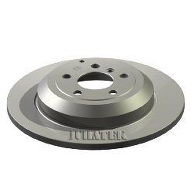 Juratek 2 x Solid Rear Brake Discs MER189