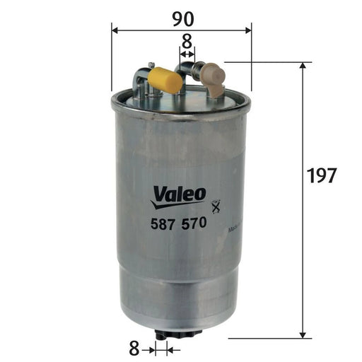 Valeo Fuel Filter Element 587570