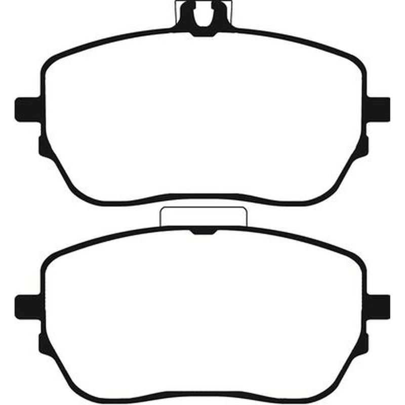 Abtex Front Brake Pad Set PLU4630