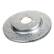 Borg & Beck 2 x Perforated/Vented Rear Brake Discs BBD6114S