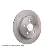 Blue Print 2 x Solid Rear Brake Discs ADT343277