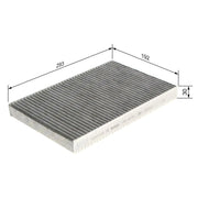 Bosch Cabin Air Filter (Pollen Filter) 1 987 435 535
