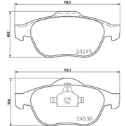DON Front Brake Pad Set PCP1368