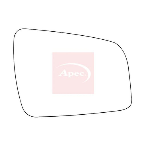 Apec Exterior Wing Mirror Glass Right AMS2790A