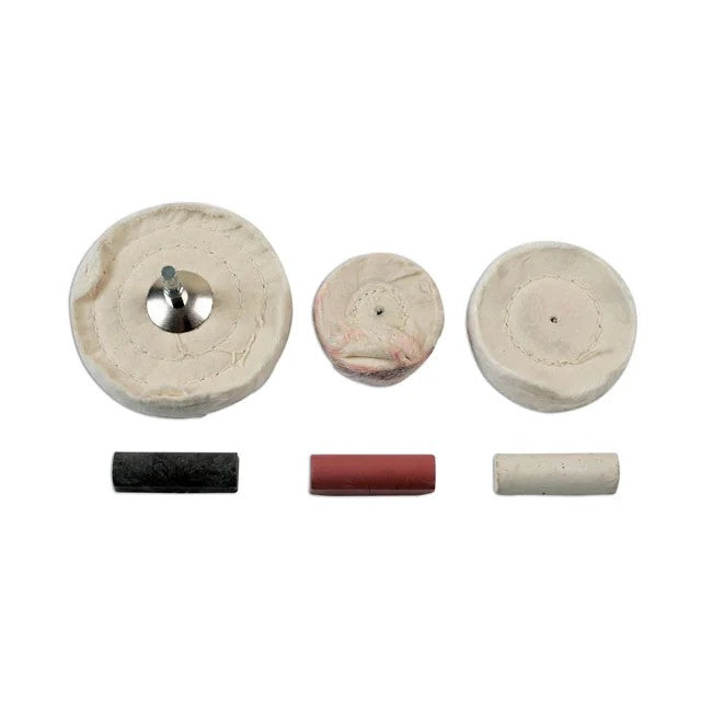 Laser Tools Buffing and Polishing Set 7pc - PL