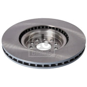 Febi 2 x Internally Vented Front Brake Discs 186357