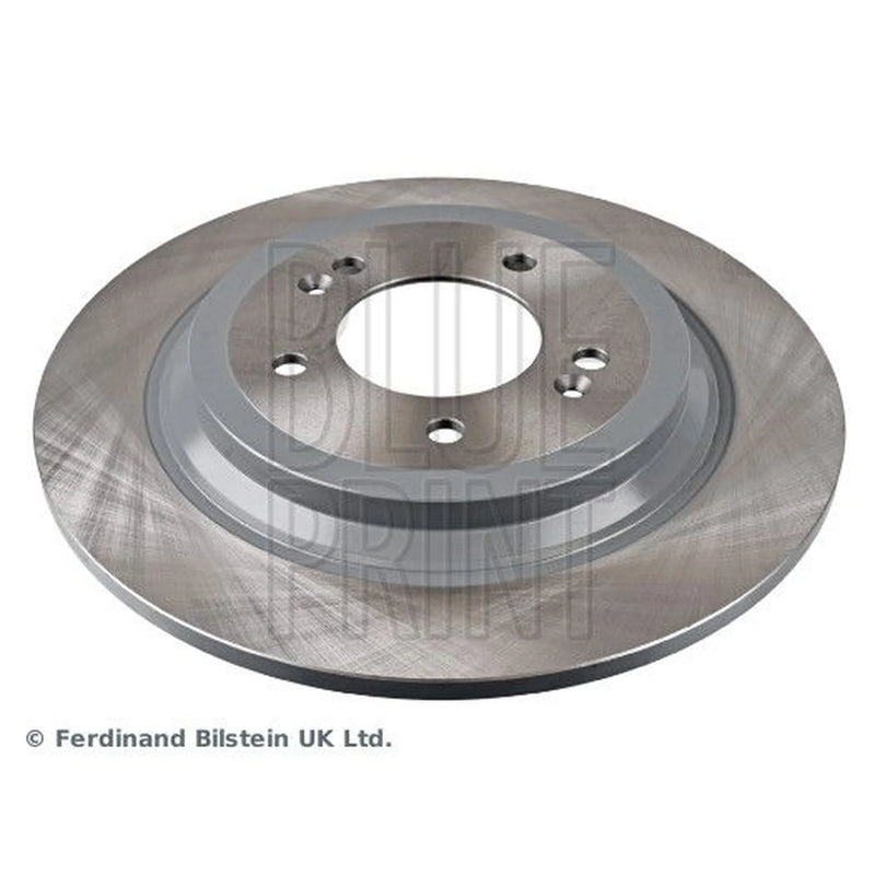 Blue Print 2 x Solid Rear Brake Discs ADG043222