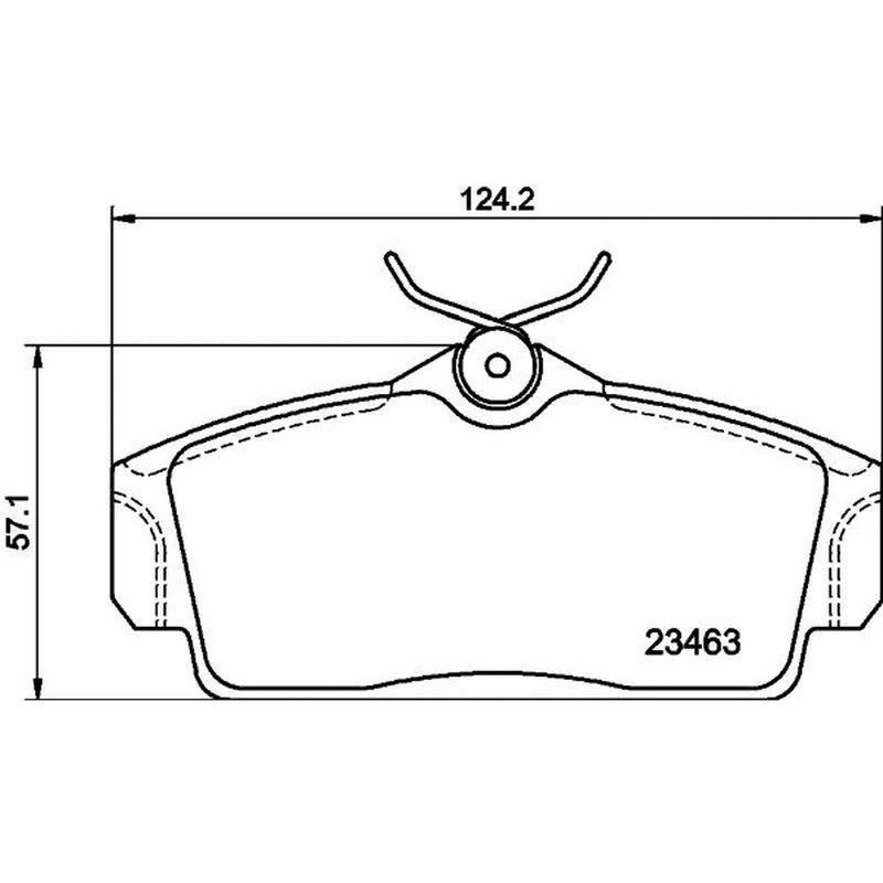 DON Front Brake Pad Set PCP1170
