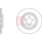 Apec 2 x Vented Rear Brake Discs DSK2816