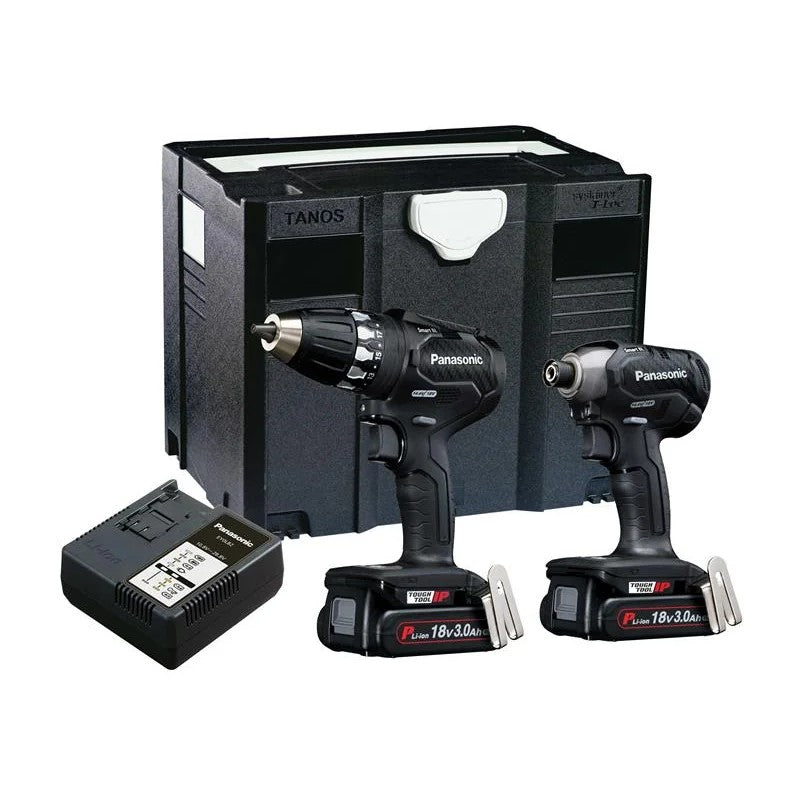 Panasonic EYC231PN Twin Pack 18V 2 x 3.0Ah Li-ion - EYC231PN2G31