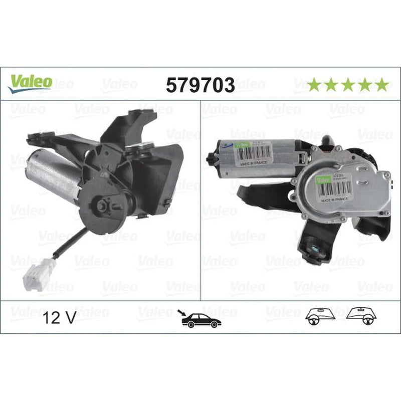 Valeo Front/Rear Wiper Motor Rear 579703
