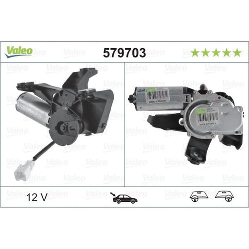 Valeo Front/Rear Wiper Motor Rear 579703