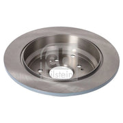 Febi 2 x Solid Rear Brake Discs 108423