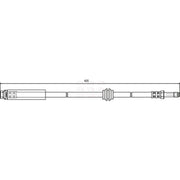 Apec Brake Hydraulic Hose Line Rear HOS3705