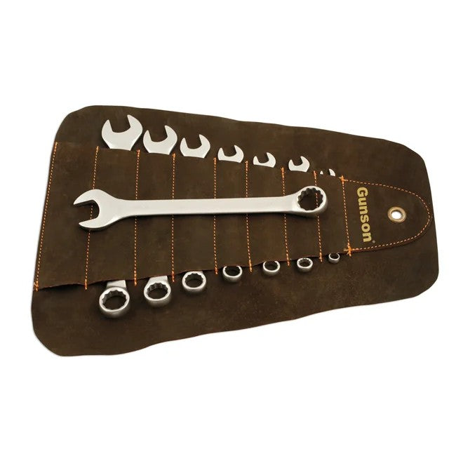 Gunson Whitworth Combination Spanner Set - 8pc - GPL
