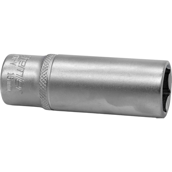 Sealey 3/8"Dr Deep Socket 16mm (Micro Satin Finish)