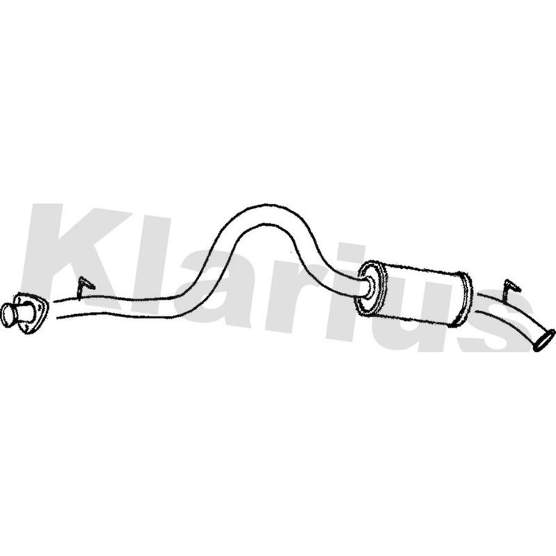 Klarius Box With Tail Pipe Rear LR94J NTC1802 LR94J