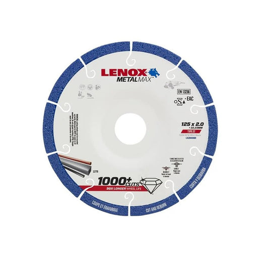 LENOX METALMAX™ Diamond Blade 125 x 2.0 x 22.23mm - LX2044469