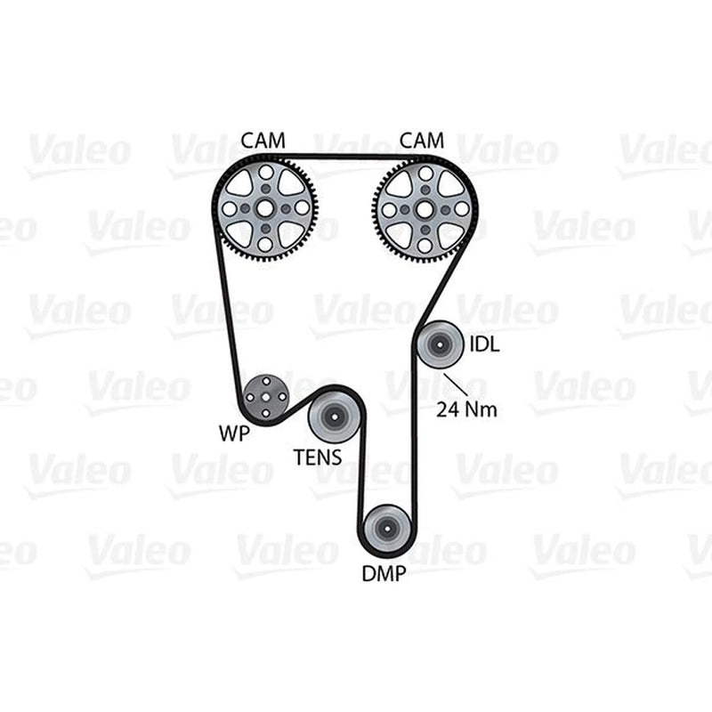 Valeo Timing Belt & Water Pump Kit 614686