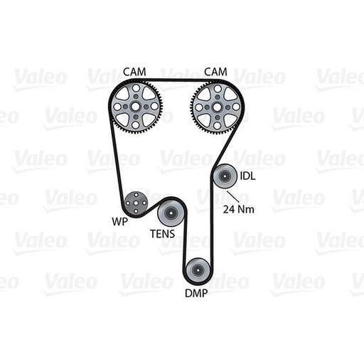 Valeo Timing Belt & Water Pump Kit 614686