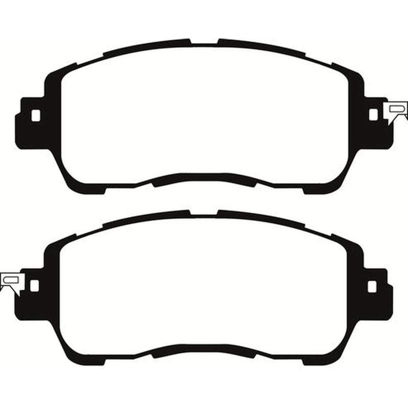 Abtex Front Brake Pad Set PLU2348