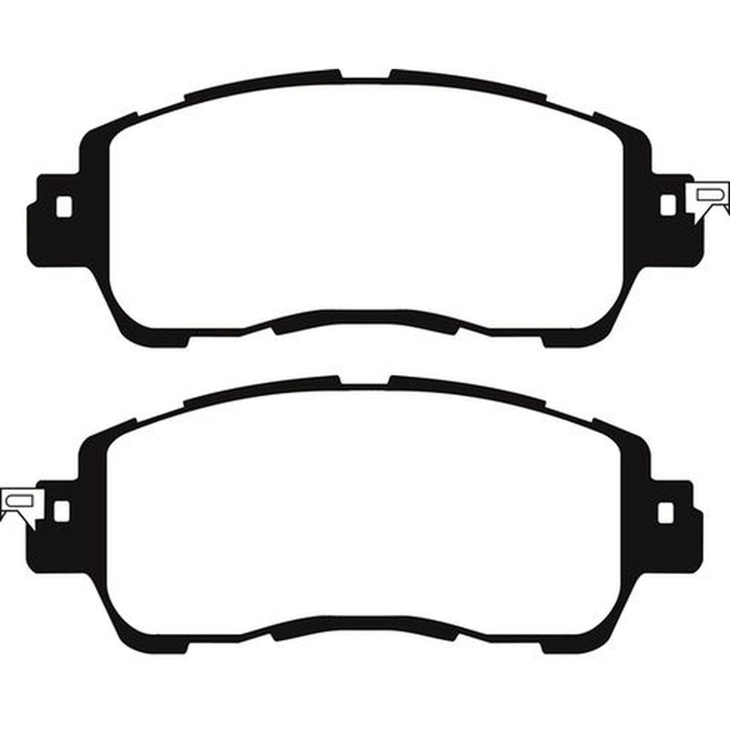 Abtex Front Brake Pad Set PLU2348