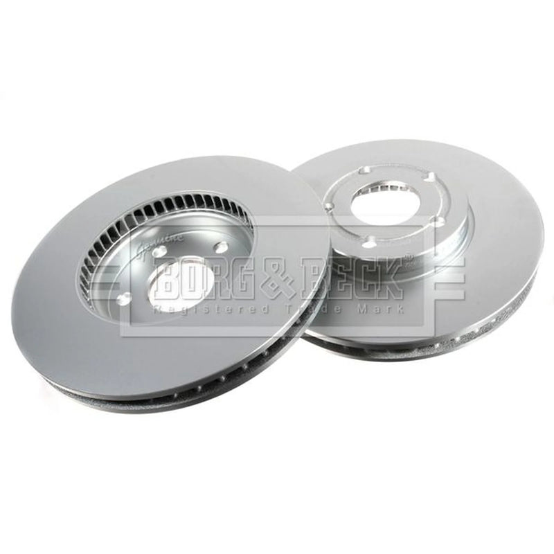 Borg & Beck 2 x Vented Front Brake Discs BBD5550