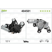 Valeo Front/Rear Wiper Motor Rear 404581